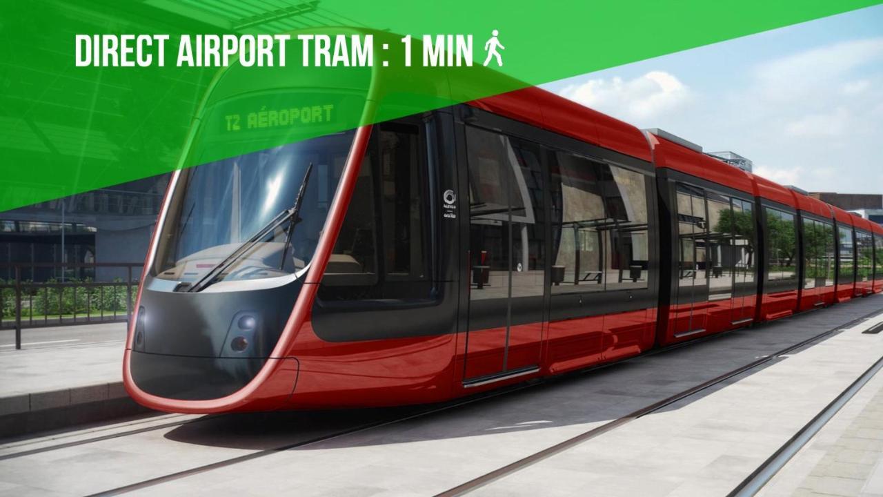 ניס Sea - 2 Bedroom - Kitchen - Wifi - Tramway - Air Conditioner מראה חיצוני תמונה